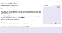 Desktop Screenshot of bookclubs.audelialibraryfriends.org